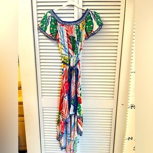 Flying Tomato Off Shoulder Floral Dress